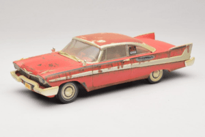 Plymouth Fury Червен Christine Мръсна Версия Auto World 1:18 AWSS119/06 Метал
