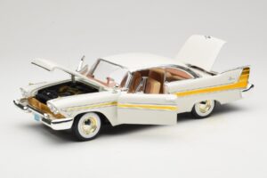 Plymouth Fury Бял Anson 1:18 30398 Метал — снимка 2 от 8