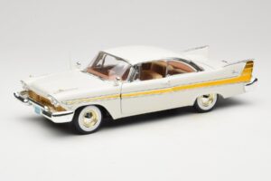 Plymouth Fury Бял Anson 1:18 30398 Метал