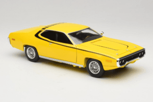 Plymouth Satellite Daisy Dukes of Hazzard Auto World 1:18 AWSS105/06 Метал — снимка 6 от 8