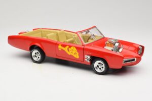 Pontiac GTO Monkeemobile Червен ERTL 1:18 33150 Метал — снимка 6 от 8