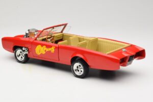 Pontiac GTO Monkeemobile Червен ERTL 1:18 33150 Метал — снимка 7 от 8