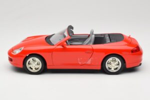 Porsche 911 996 Кабриолет Червен Mira 1:18 06930 Метал — снимка 4 от 8