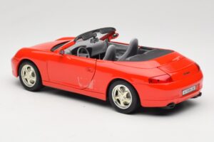Porsche 911 996 Кабриолет Червен Mira 1:18 06930 Метал — снимка 7 от 8