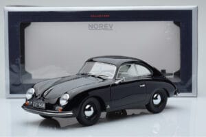Porsche 356 Черен Norev 1:18 187451 Метал — снимка 6 от 6