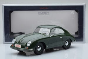 Porsche 356 Зелен Norev 1:18 187453 Метал — снимка 6 от 6