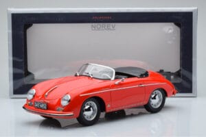 Porsche 356 Speedster Червен Norev 1:18 187461 Метал — снимка 6 от 6