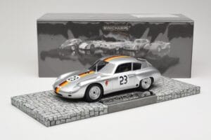 Porsche 356B 1600 GS Carrera GTL Abarth #23 G. Koch GP Solitude 1962 Minichamps 1:18 107626823 Смола — снимка 6 от 6