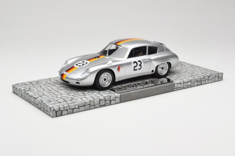 Porsche 356B 1600 GS Carrera GTL Abarth #23 G. Koch GP Solitude 1962 Minichamps 1:18 107626823 Смола