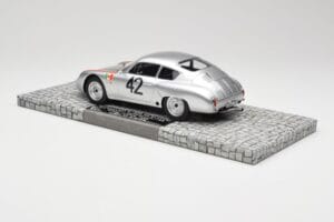 Porsche 356B 1600 GS Carrera GTL Abarth #42 H. Herrmann / H. Linge Targa Florio 1962 Minichamps 1:18 107626842 Смола — снимка 5 от 6