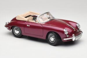 Porsche 356B Кабриолет Патладжан Bburago 1:18 3021-M4 Метал — снимка 6 от 8