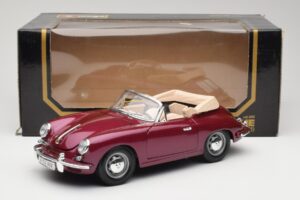 Porsche 356B Кабриолет Патладжан Bburago 1:18 3021-M4 Метал — снимка 8 от 8