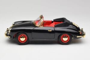 Porsche 356B Кабриолет Черен Bburago 1:18 3031D Метал — снимка 4 от 8