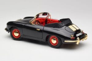Porsche 356B Кабриолет Черен Bburago 1:18 3031D Метал — снимка 7 от 8