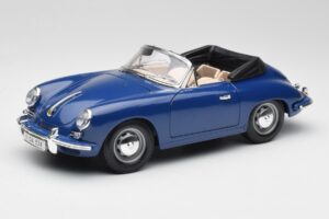 Porsche 356B Кабриолет Син Bburago 1:18 3051 Метал