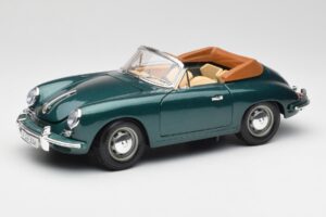 Porsche 356B Кабриолет Зелен Bburago 1:18 3051-M1 Метал