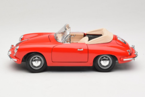Porsche 356B Кабриолет Червен Tchibo 1:18 45703 Метал — снимка 4 от 8