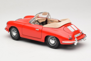 Porsche 356B Кабриолет Червен Tchibo 1:18 45703 Метал — снимка 7 от 8