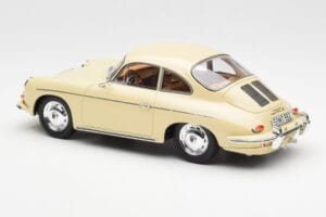 Porsche 356B Carrera 2 Слонова Кост GT Spirit 1:18 GT010ZM Смола — снимка 5 от 6