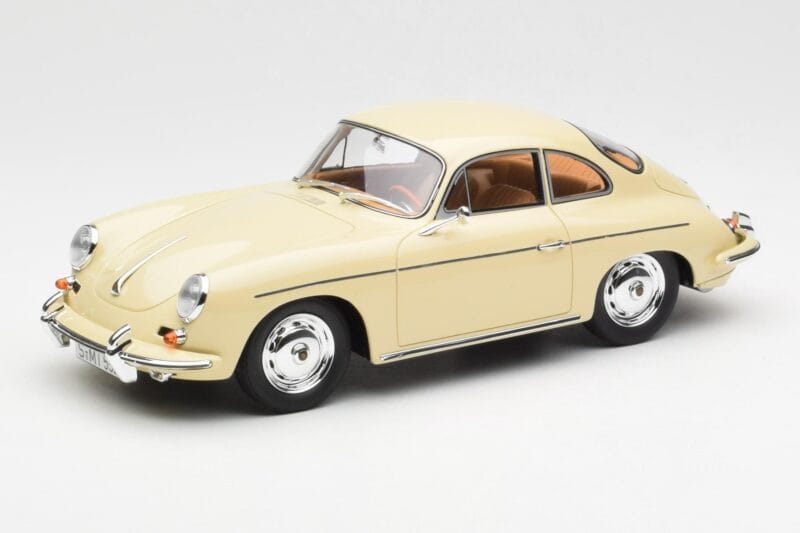 Porsche 356B Carrera 2 Слонова Кост GT Spirit 1:18 GT010ZM Смола