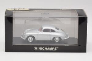 Porsche 356B Coupe Сребрист Minichamps 1:43 400064321 Метал — снимка 4 от 4