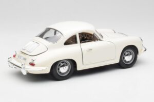 Porsche 356B Бял Bburago 1:18 3021-M3 Метал — снимка 3 от 8