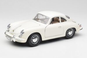 Porsche 356B Бял Bburago 1:18 3021-M3 Метал