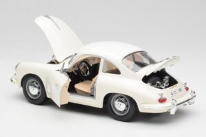Porsche 356B Бял Bburago 1:18 3021-M3 Метал — снимка 5 от 8