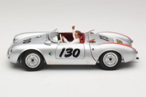 Porsche 550 A Spyder Little Bastard James Dean Schuco 1:18 450033200 Метал — снимка 4 от 8
