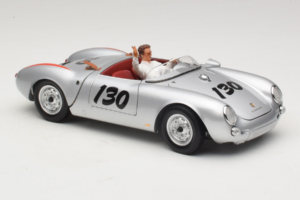 Porsche 550 A Spyder Little Bastard James Dean Schuco 1:18 450033200 Метал — снимка 6 от 8