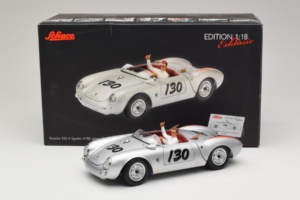 Porsche 550 A Spyder Little Bastard James Dean Schuco 1:18 450033200 Метал — снимка 8 от 8