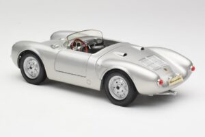 Porsche 550 A Spyder Сребрист Maisto 1:18 50314 Метал — снимка 7 от 8