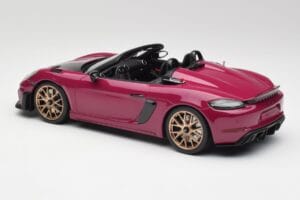 Porsche 718 982 Spyder RS Weissach Package Ruby Star Neo GT Spirit 1:18 GT486 Смола — снимка 5 от 6