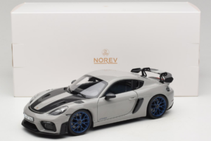 Porsche 718 Cayman 982 GT4 RS Weissach Package Chalk Norev 1:18 187253 Метал — снимка 8 от 8