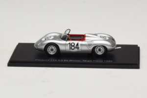 Porsche 718 RS 60 #184 J. Bonnier / H. Herrmann Winner Targa Florio 1960 Spark 1:43 43TF60 Смола