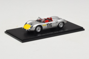Porsche 718 RS 61 #136 S. Moss / G. Hill Porsche KG Targa Florio 1961 Spark 1:43 S4149 Смола — снимка 2 от 4