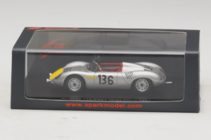 Porsche 718 RS 61 #136 S. Moss / G. Hill Porsche KG Targa Florio 1961 Spark 1:43 S4149 Смола — снимка 4 от 4
