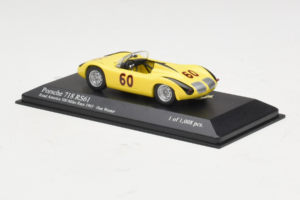 Porsche 718 RS61 #60 D. Wester Road America 500 Miles 1963 Minichamps 1:43 430636560 Метал — снимка 3 от 4
