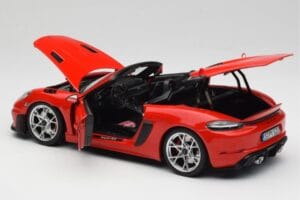 Porsche 718 Spyder RS Guards Red Norev 1:18 187271 Метал — снимка 5 от 8