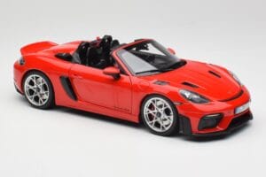 Porsche 718 Spyder RS Guards Red Norev 1:18 187271 Метал — снимка 6 от 8