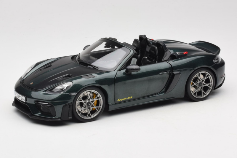 Porsche 718 Spyder RS Weissach Pack Forest Green Norev 1:18 187272 Метал