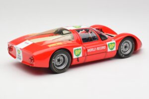 Porsche 906E BP World Record Runs Monza 1967 Minichamps 1:18 100676100 Метал — снимка 3 от 8