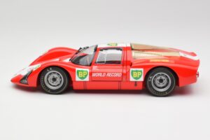 Porsche 906E BP World Record Runs Monza 1967 Minichamps 1:18 100676100 Метал — снимка 4 от 8