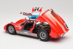 Porsche 906K #49 R. Vogele / J. Siffert 12 Hours of Sebring 1966 Minichamps 1:18 100666149 Метал — снимка 5 от 8