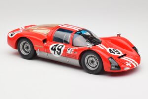 Porsche 906K #49 R. Vogele / J. Siffert 12 Hours of Sebring 1966 Minichamps 1:18 100666149 Метал — снимка 6 от 8