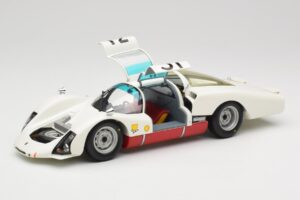 Porsche 906 LH #31 H. Herrmann / H. Linge Porsche System Engineering 24 Hours of Le Mans 1966 Minichamps 1:18 100666131 Метал — снимка 2 от 8