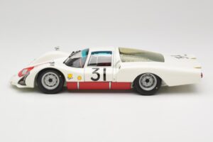 Porsche 906 LH #31 H. Herrmann / H. Linge Porsche System Engineering 24 Hours of Le Mans 1966 Minichamps 1:18 100666131 Метал — снимка 4 от 8