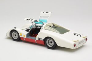Porsche 906 LH #31 H. Herrmann / H. Linge Porsche System Engineering 24 Hours of Le Mans 1966 Minichamps 1:18 100666131 Метал — снимка 5 от 8