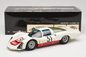 Porsche 906 LH #31 H. Herrmann / H. Linge Porsche System Engineering 24 Hours of Le Mans 1966 Minichamps 1:18 100666131 Метал — снимка 8 от 8