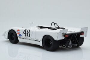 Porsche 908/02 #48 S. McQueen / P. Revson 12 Hours of Sebring 2nd Place Post Race Version 1970 AUTOart 1:18 87072 Метал — снимка 7 от 8